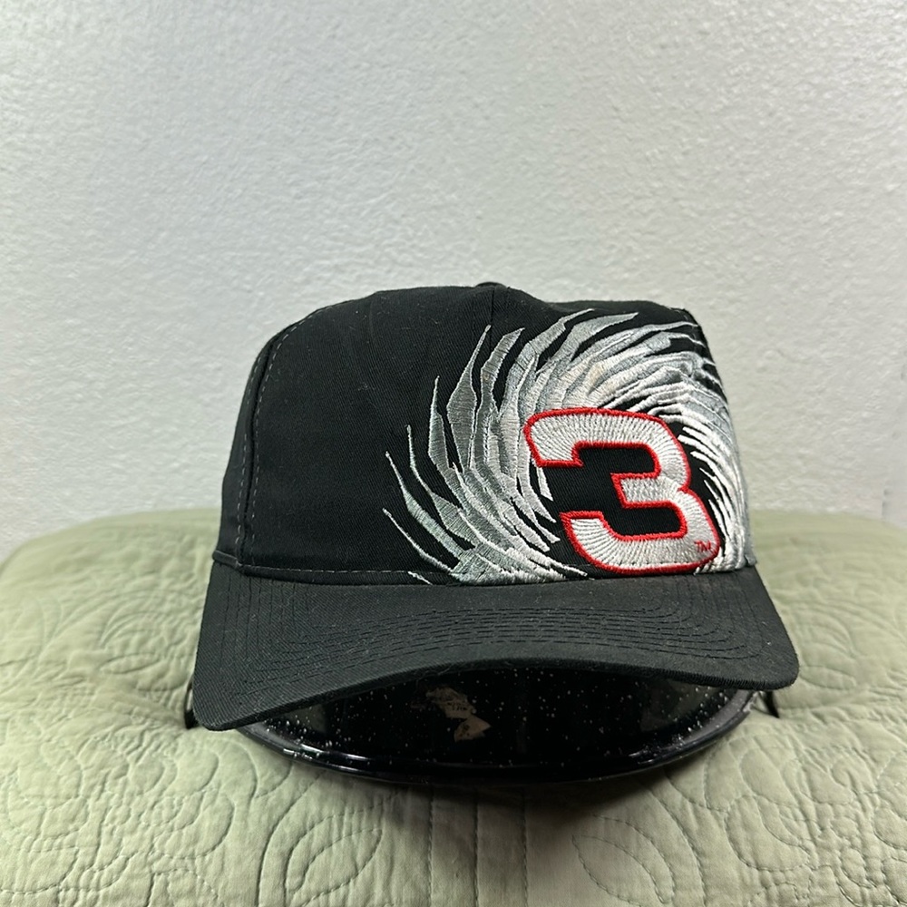 VTG Dale Earnhardt Sr Intimidator 3 Tornado Swirl Goodwrench Racing Baseball Cap